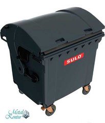 Контейнер для сміття "кришка в кришці" з сферичною кришкою SULO 1100 л